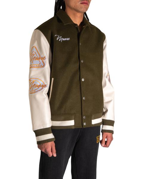 Varsity Jacket (Olive)