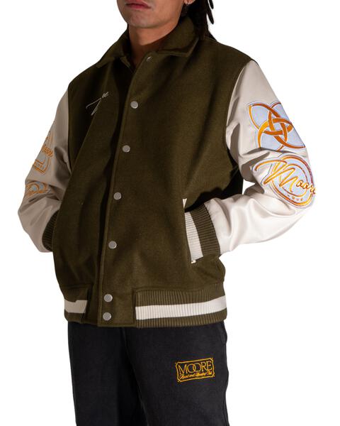 Varsity Jacket (Olive)