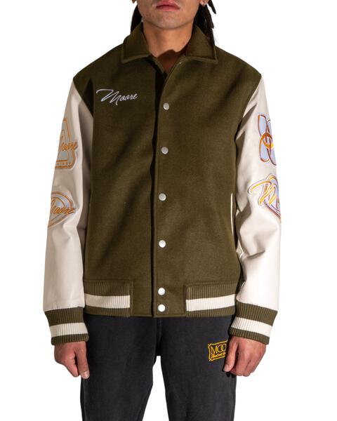 Varsity Jacket (Olive)