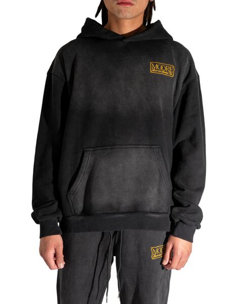 Black Wash Hoodie