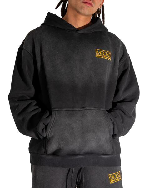 Black Wash Hoodie