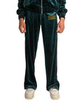 Velour Track Pant (Green)