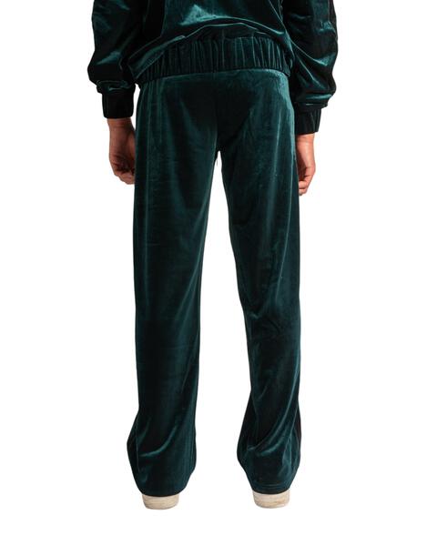 Velour Track Pant (Green)