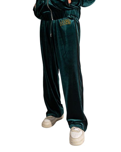 Velour Track Pant (Green)