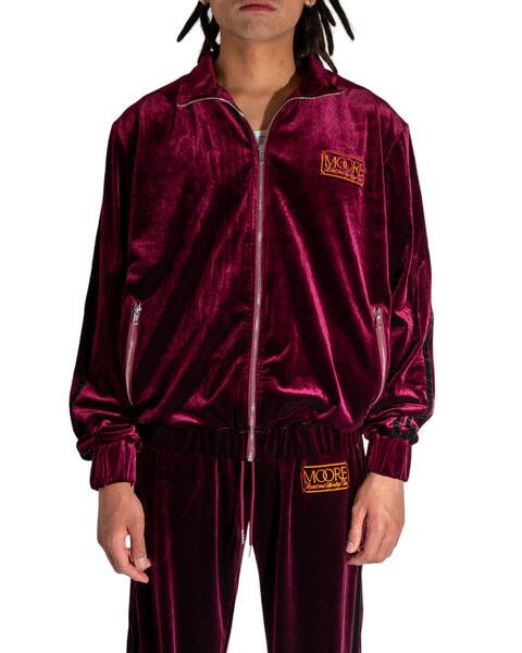 Velour Jacket (Wine)