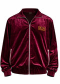 Velour Jacket (Wine)