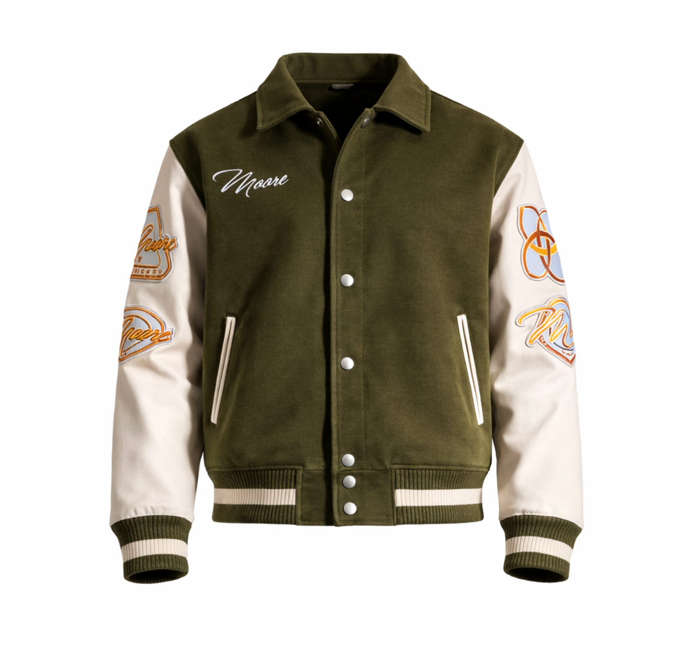 Varsity Jacket (Olive)