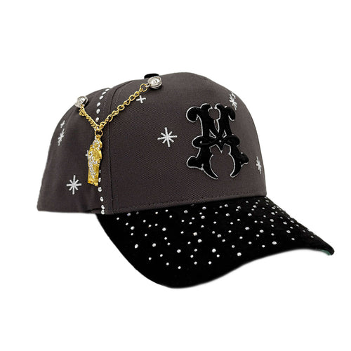 Grey Diamond Snapback