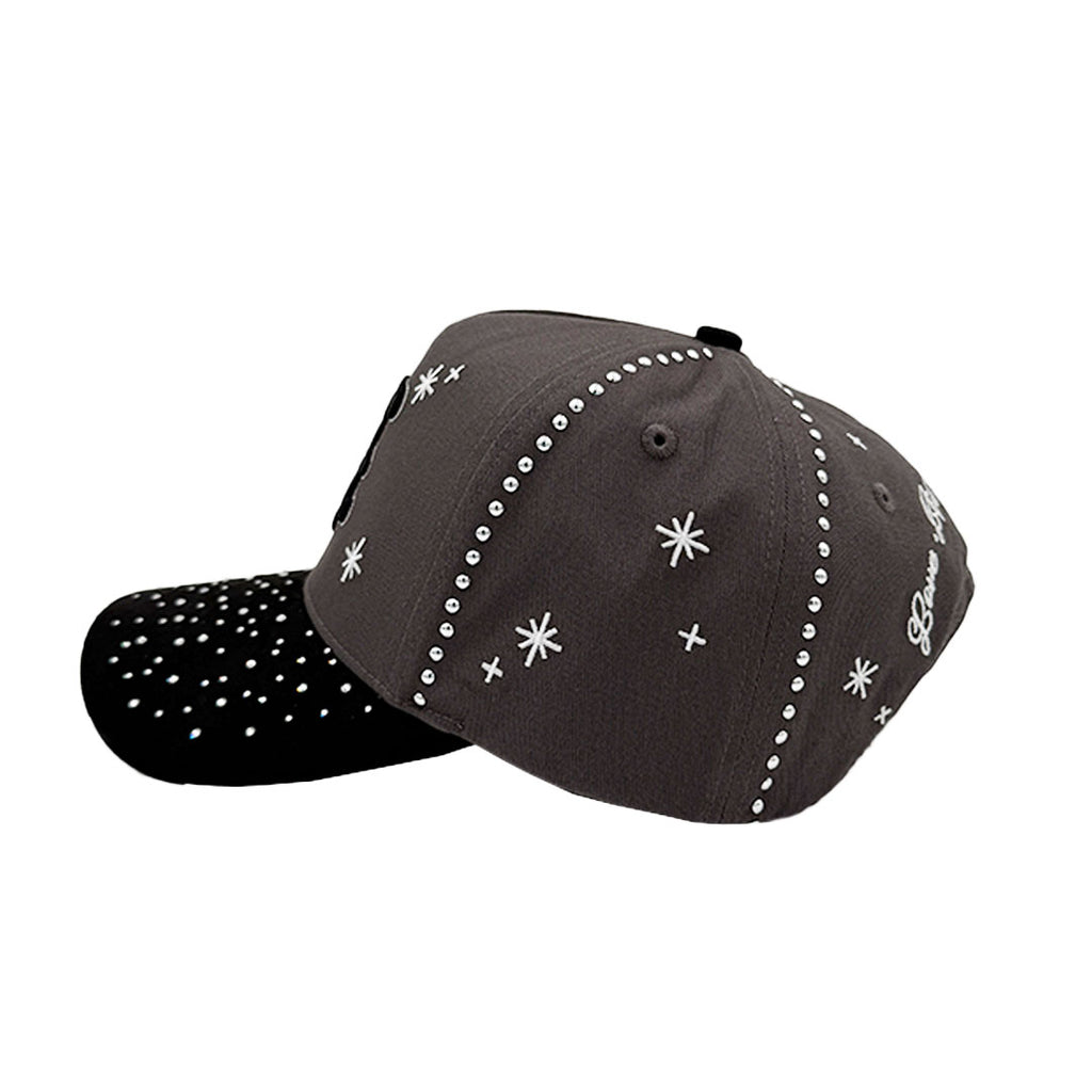 Grey Diamond Snapback